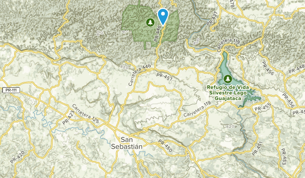 San Sebastian, West Region Map
