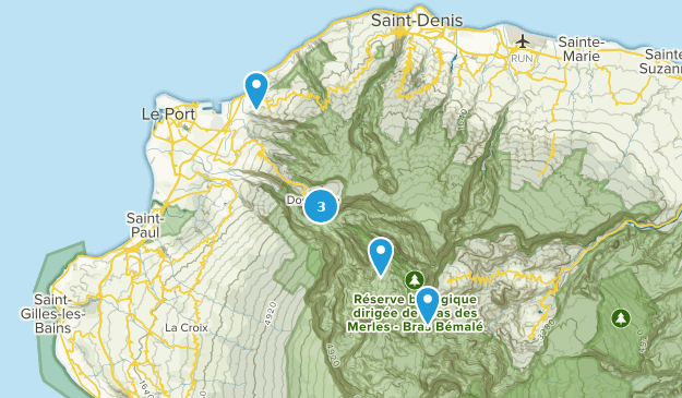 La Possession, Saint-Paul Map