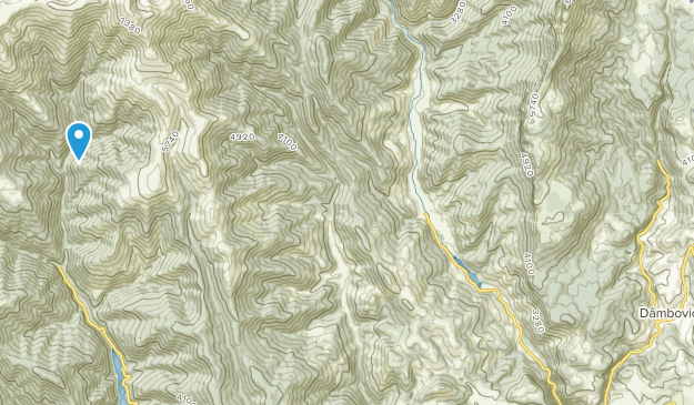 Dâmbovicioara, Argeş Map