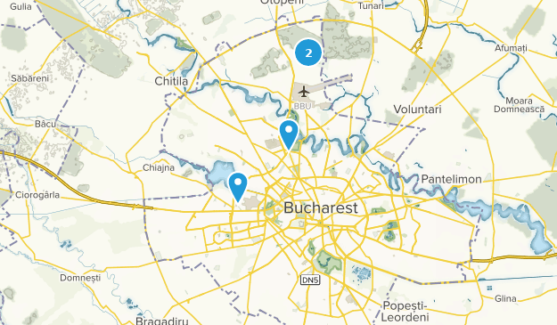 Bucarest, Bucarest Map