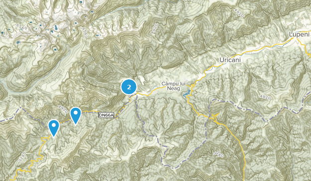 Uricani, Hunedoara Map