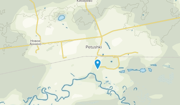 Petushki, Владимирская область Map
