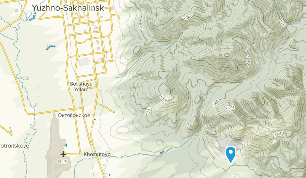Yuzhno-Sakhalinsk, Сахалинская область Map