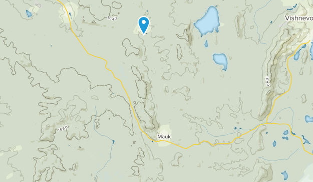 Maukskoe, Oblast de Tcheliabinsk Map