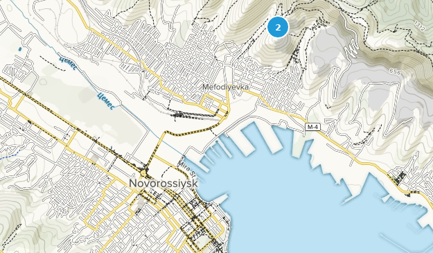 Novorossiisk, Kraï de Krasnodar Map