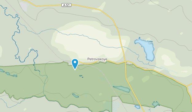 Petrovskoe, Oblast de Léningrad Map