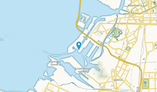Vasileostrovskiy, Saint Petersburg Map