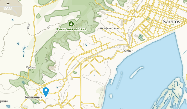 Saratov, Saratov Map
