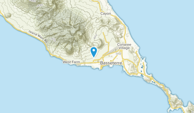 Basseterre, Saint George Basseterre Map