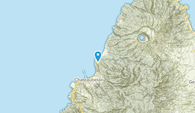 Chateaubelair, Saint David Map