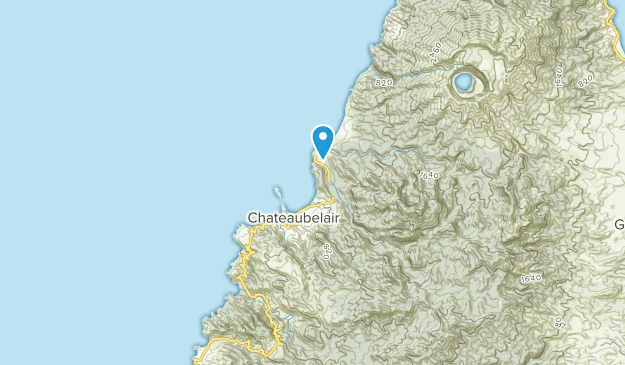Chateaubelair, Saint David Map