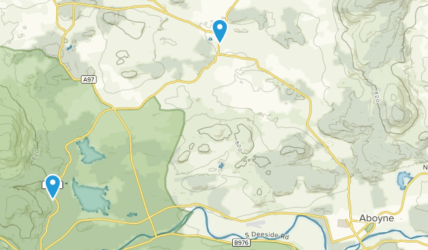 Aboyne, Aberdeenshire Map