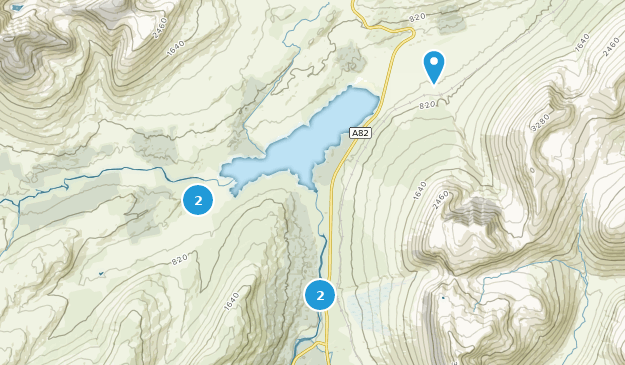 Bridge of Orchy, Argyll and Bute Map