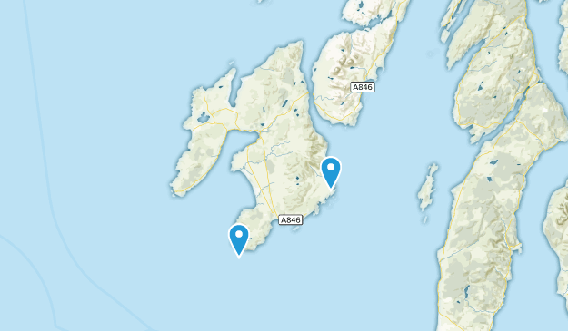 Isle Of Islay, Argyll and Bute Map