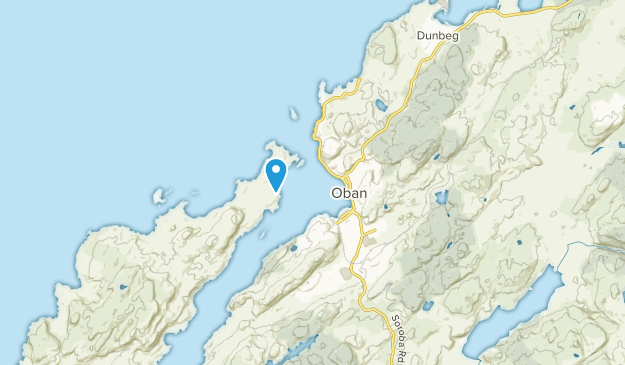 Oban, Argyll and Bute Map