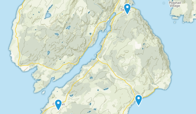 Tarbert, Argyll and Bute Map