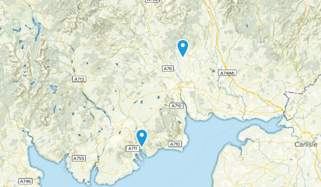 Dalbeattie, Dumfries and Galloway Map