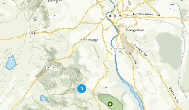 Dumfries, Dumfries and Galloway Map