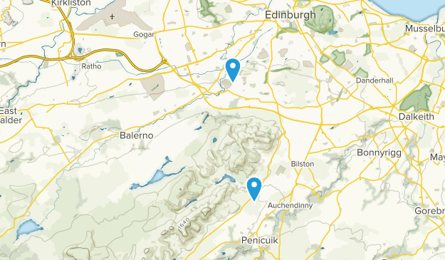 Juniper Green, Edinburgh Map