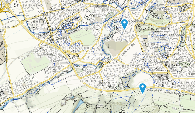 Juniper Green, Edinburgh Map