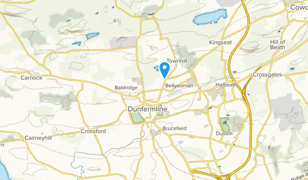 Dunfermline, Fife Map