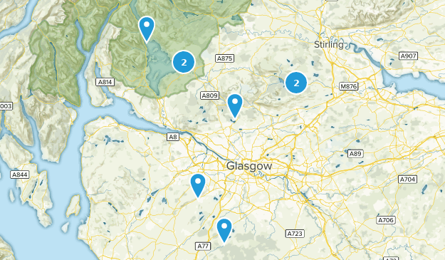 Glasgow, Glasgow Map