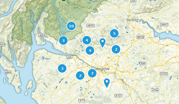 Glasgow, Glasgow Map