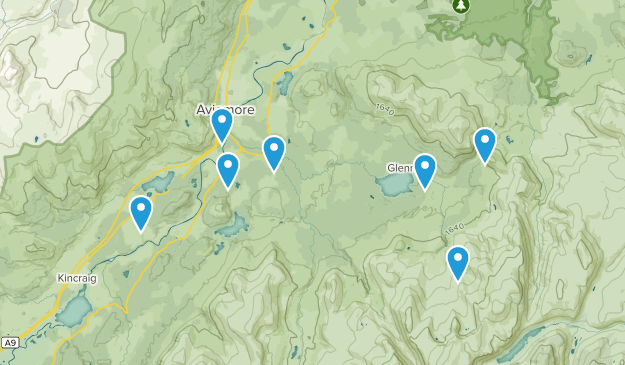 Aviemore, Highland Map