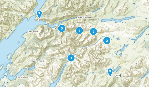 Ballachulish, Highland Map