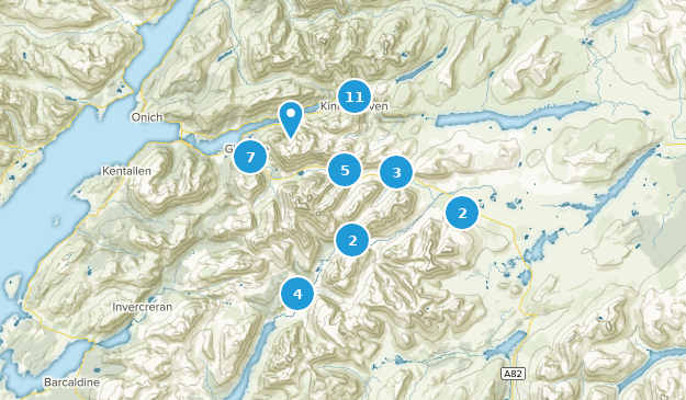 Ballachulish, Highland Map
