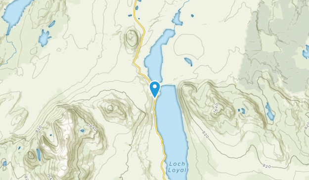 Braetongue , Highland Map