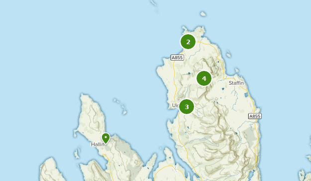 Dunhallin, Highland Map