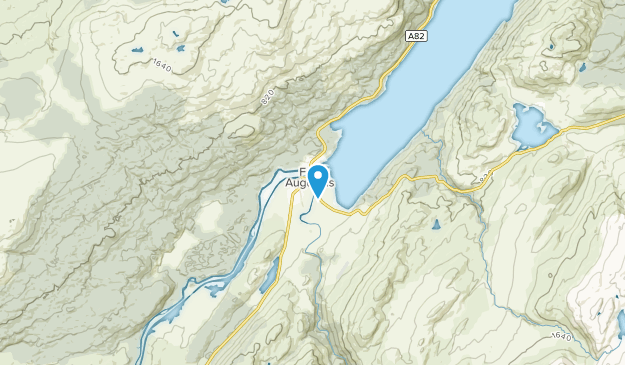 Fort Augustus, Highland Map
