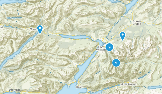 Fort William, Highland Map