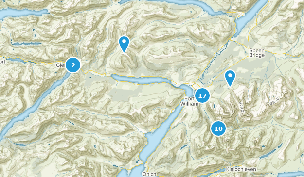 Fort William, Highland Map