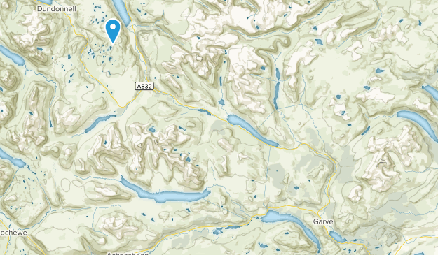 Garve, Highland Map