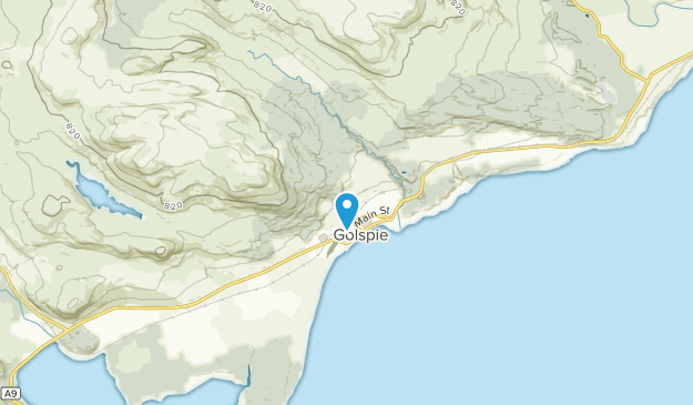 Golspie, Highland Map