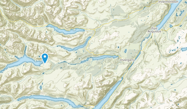 Invergarry, Highland Map
