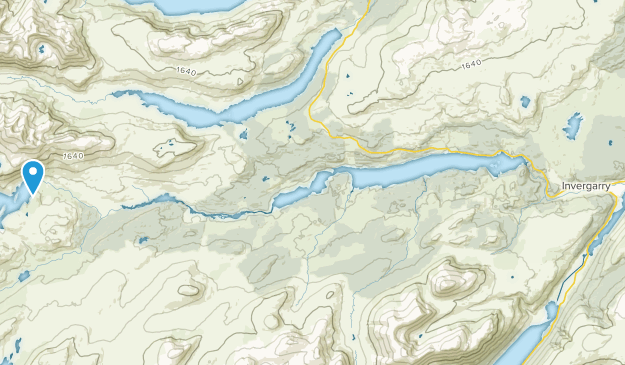 Invergarry, Highland Map