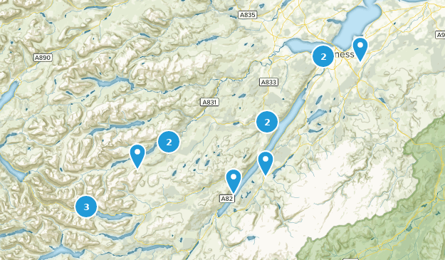 Inverness, Highland Map