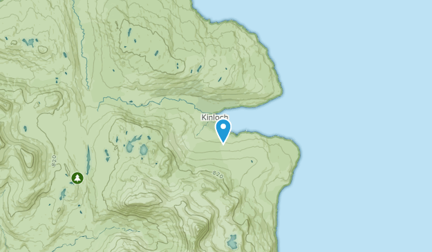 Isle Of Rum, Highland Map