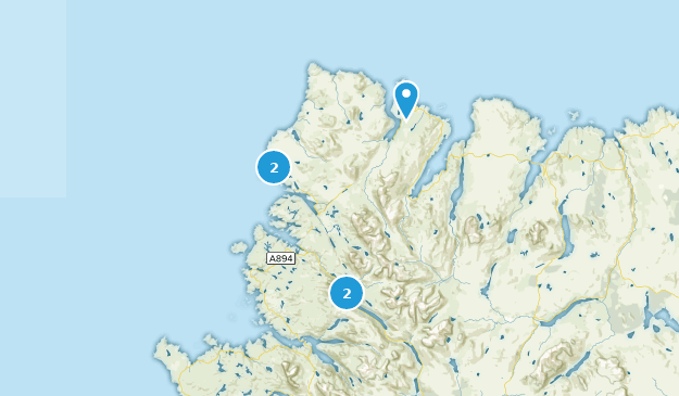 Kinlochbervie, Highland Map