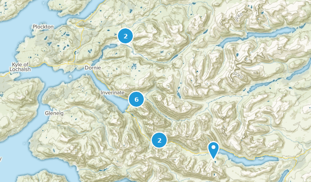 Kyle, Highland Map