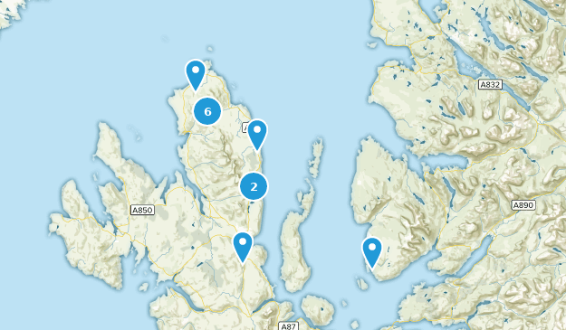 Portree, Highland Map