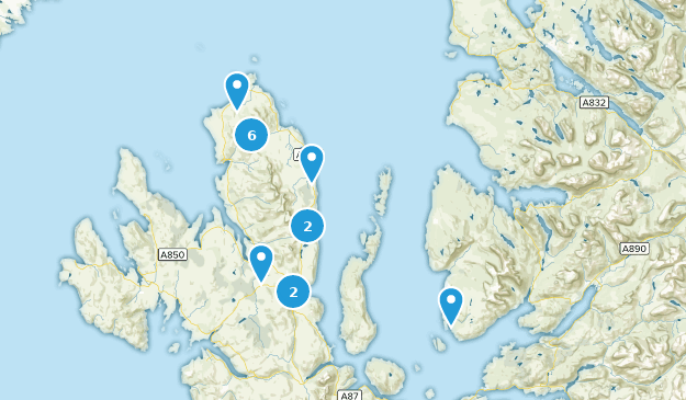 Portree, Highland Map