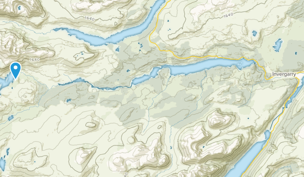 Spean Bridge, Highland Map