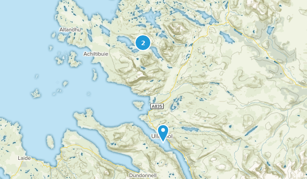 Ullapool, Highland Map