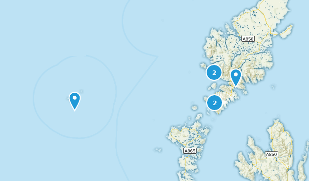 Isle Of Harris, Na h-Eileanan an Iar Map