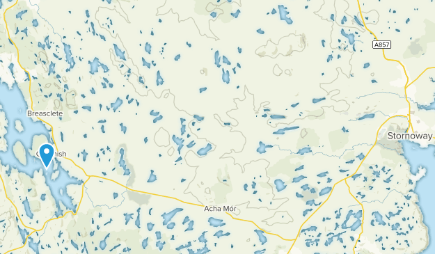Isle Of Lewis, Na h-Eileanan an Iar Map
