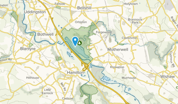 Motherwell, North Lanarkshire Map